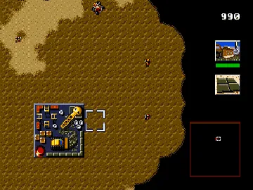 Dune II - Kampf um den Wuestenplaneten (Germany) screen shot game playing